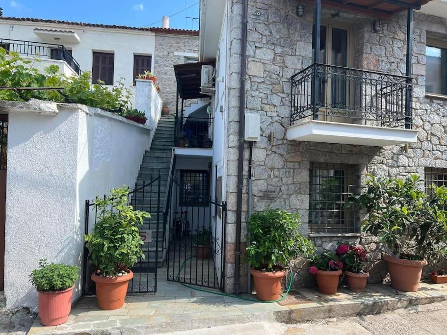 Guesthouse Simou With View 3 Bedrooms Арахова Екстериор снимка
